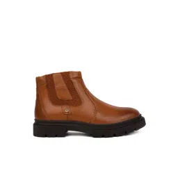 EZOK Men's Tan Chelsea Boots