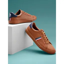 U.S. Polo Assn. Men's Tan Casual Sneakers