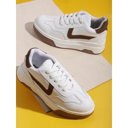 The Roadster Lifestyle Co. Women Lace-Up Round Toe Sneakers