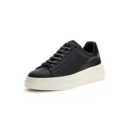 GUESS Men Leather Lace-Ups Sneakers