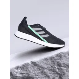 ADIDAS Men Green Woven Design Pictor Running Shoes
