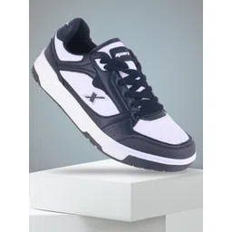 Sparx Men PU Round Toe Lace-Ups Sneakers Casual Shoes