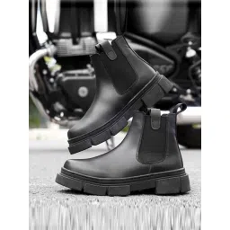 Bacca Bucci Men's MAVERICK Black Chelsea Boots