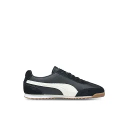 Puma Unisex Arizona Black & Warm White Sneakers