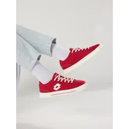 Lotto Women's Strada Blend Red Casual Sneakers