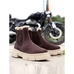 Bacca Bucci Men's ALPINE ARMOR Brown Chelsea Boots