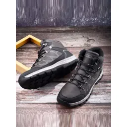 Bacca Bucci Men's WILD TRACK Grey Casual Boots