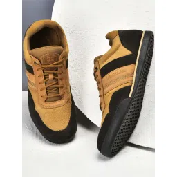 Woodland Men's Brown Casual Sneakers