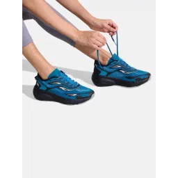 Neemans Men's Begin Walk Flames Blue Casual Sneakers