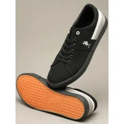 U.S. Polo Assn. Men's Clarkin Black Casual Sneakers