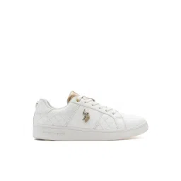 U.S. Polo Assn. Women's SIMONE 3.0 Off White Sneakers