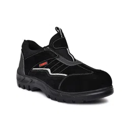 Ozarro Black Suede Casual Shoes