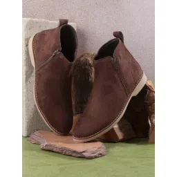 ID Men's Brown Casual Boots