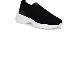 HAUTTON Men Cushioned Footbed Round Toe Slip-On Sneakers
