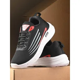 BIRDE Men Mesh Round Toe Lace-Ups Sneakers