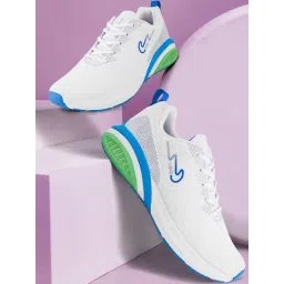 Campus Men's Ignatius White Running Shoes