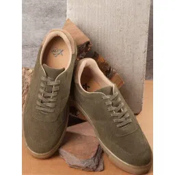ID Men's Olive Casual Sneakers