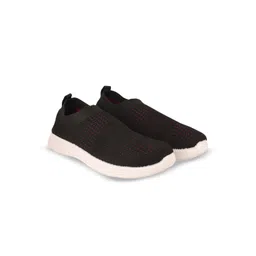 RICHALE Men Woven Design Slip-On Sneakers