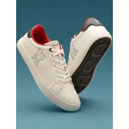 U.S. Polo Assn. Men's Off White RAMUS 2.0 Sneakers