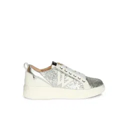 Whitesta Women's Silver Sneakers