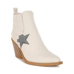 London Rag Women Pointed Toe Chelsea Boots