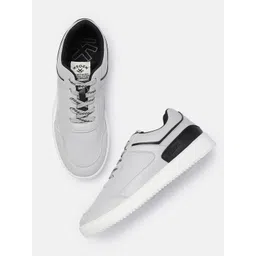 WROGN Men Textured Sneakers