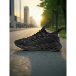 Puma Softride Frequence Street Black Running Shoes