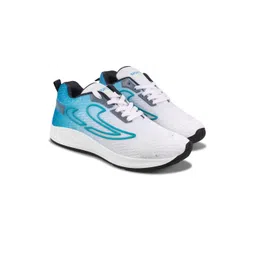 SZN Men White Mesh Sport Shoes For Comfort And Performance