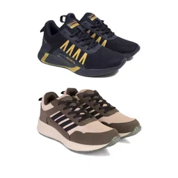 DRACKFOOT Men Non-Marking Running Sports Shoes