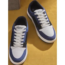 Roadster Men Navy Blue Synthetic Casual Shoes