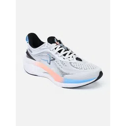 Xtep Men Textile Lace-Ups Running Non-Marking Shoes