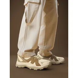 The Souled Store Men Marvel Colourblocked PU Sneakers