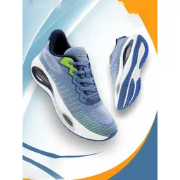 AYGO Men Textile Running Non-Marking Shoes