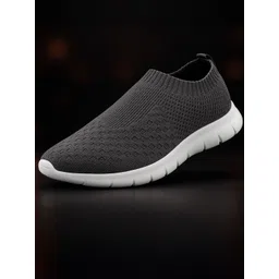 KRAASA Men Textile Running Non-Marking Shoes