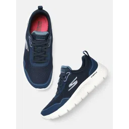 Skechers Women GO WALK FLEX Mesh Walking Non-Marking Shoes