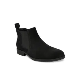 San Frissco Men's Robust Black Chelsea Boots