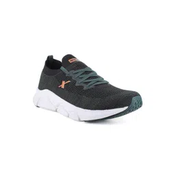 Sparx Men Green Textile Running Non-Marking Shoes