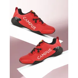 Campus Men's CAMP ZYLON Red Running Shoes