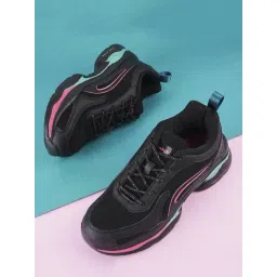 Campus Women's CAMP STELLA Black Running Shoes