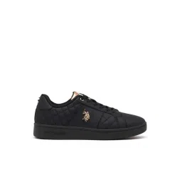 U.S. Polo Assn. Women's SIMONE 2.0 Black Casual Sneakers