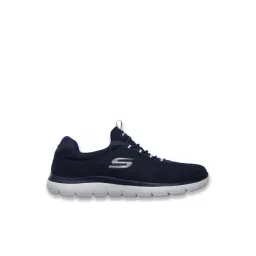 Skechers Men's SUMMITS Navy Casual Slip On Shoe