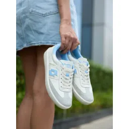 Lotto Women's Leggenda Brasil Select OG White & Blue Sneakers