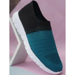 Hoversole Men's Walkon Aqua Blue Walking Shoes