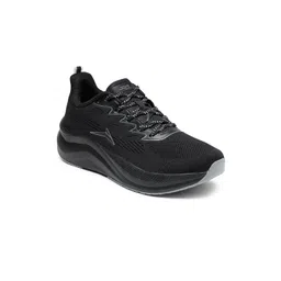 JQR Men Mesh Running Lace-Ups Air Cooled Memory Foam Non-Marking Shoes