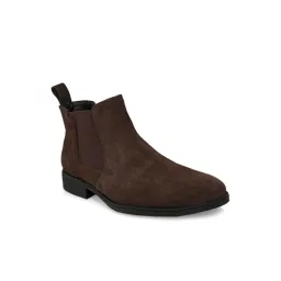 San Frissco Men's Robust Brown Chelsea Boots