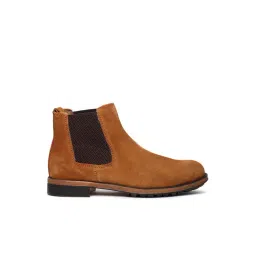 Teakwood Leathers Men's Brown Chelsea Boots