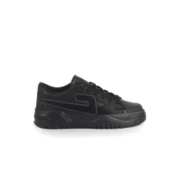 FAUSTO Men's Black Casual Sneakers