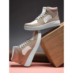 JM Looks Women Lace-Up Casual Sneakers Shoes Comfortable Cushion Footbed
