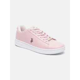 U.S. Polo Assn. Women's RYLEE 2.0 Pink Casual Sneakers