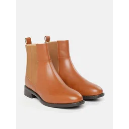 Allen Solly Women Mid-Top Chelsea Boots